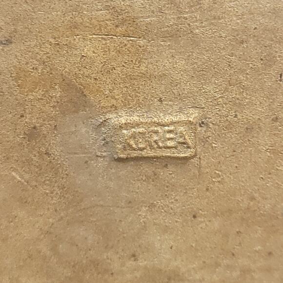 VTG Hollywood Regency Letter Mail Holder Brass Desk Organizer Korea - Picture 4 of 9